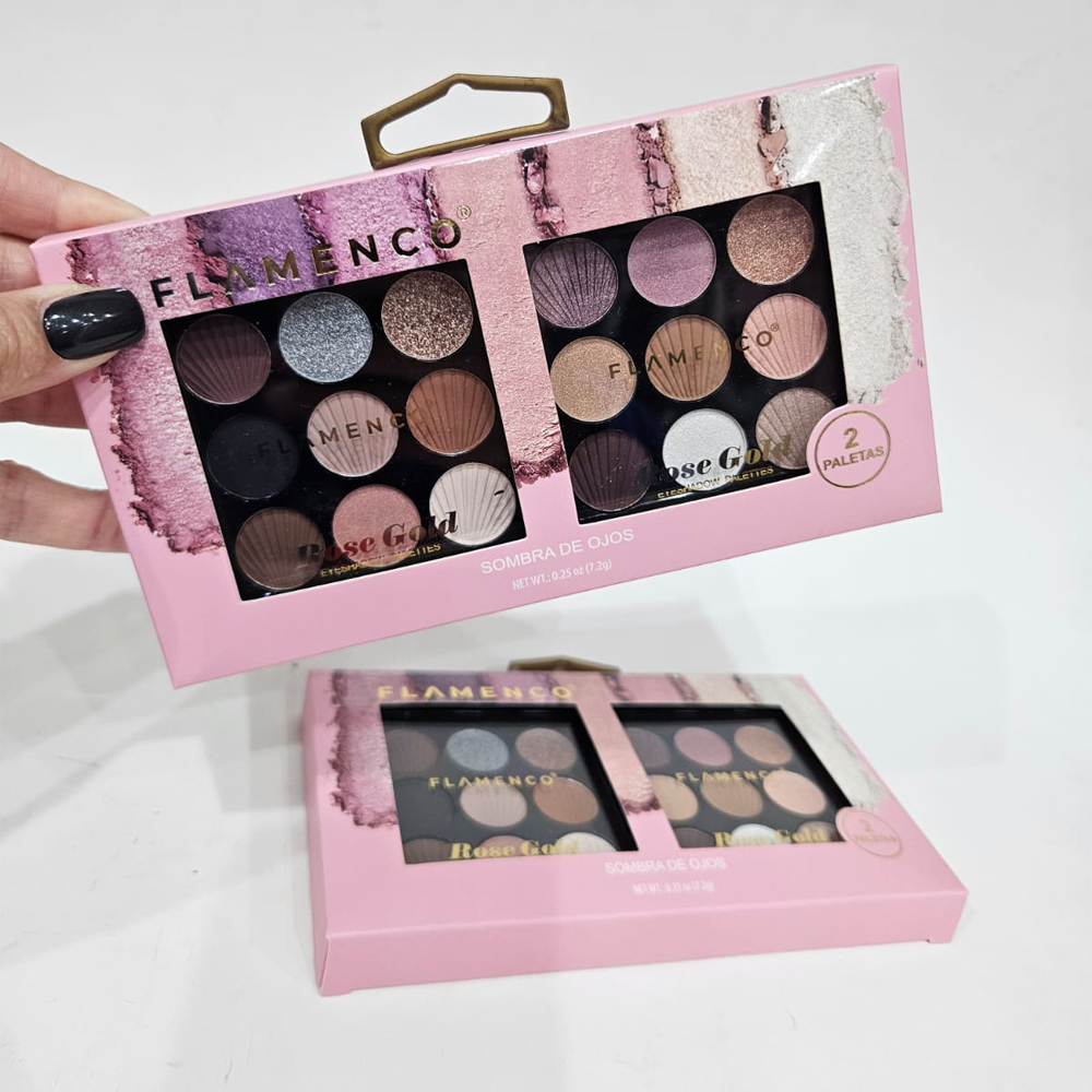 Set de 2 Sombras Rose Gold 2