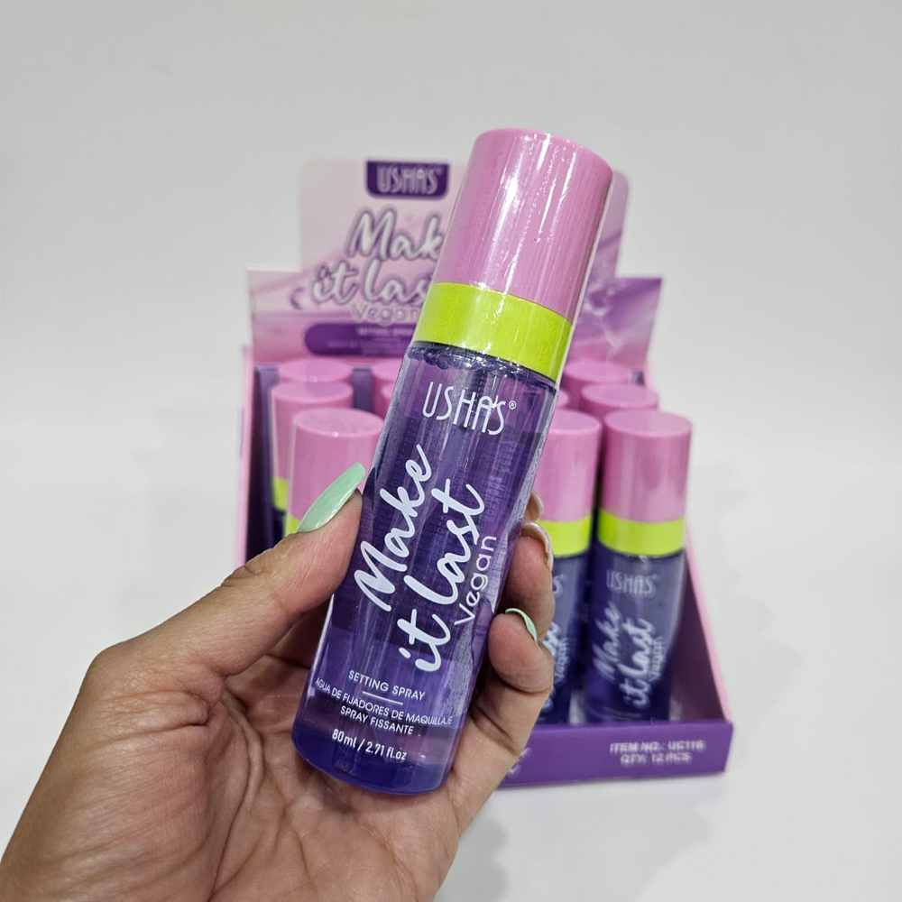 Fijador de Maquillaje Ushas 80ml 2