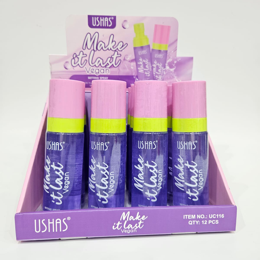 Fijador de Maquillaje Ushas 80ml 1
