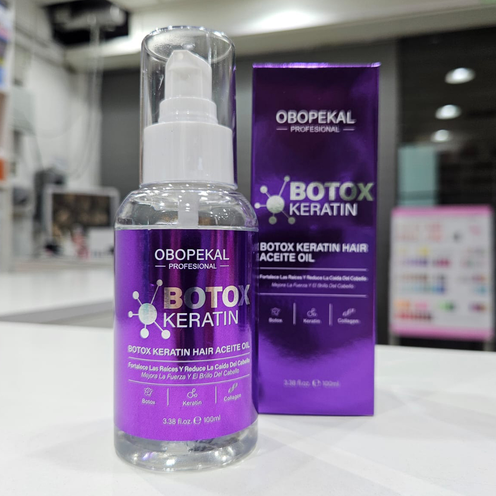  Obopekal - Aceite capilar Botox Keratina 100ml 1
