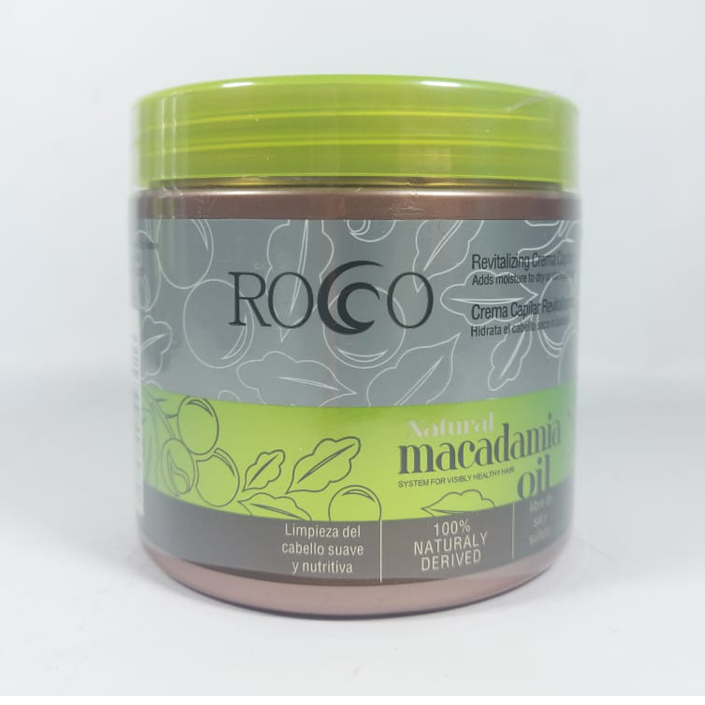 Crema Capilar Macadamia Rocco 500ml 1