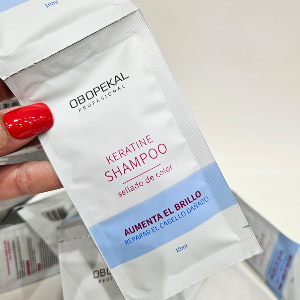 Shampoo 10 Sachet de 10ml Sellado de Color 1
