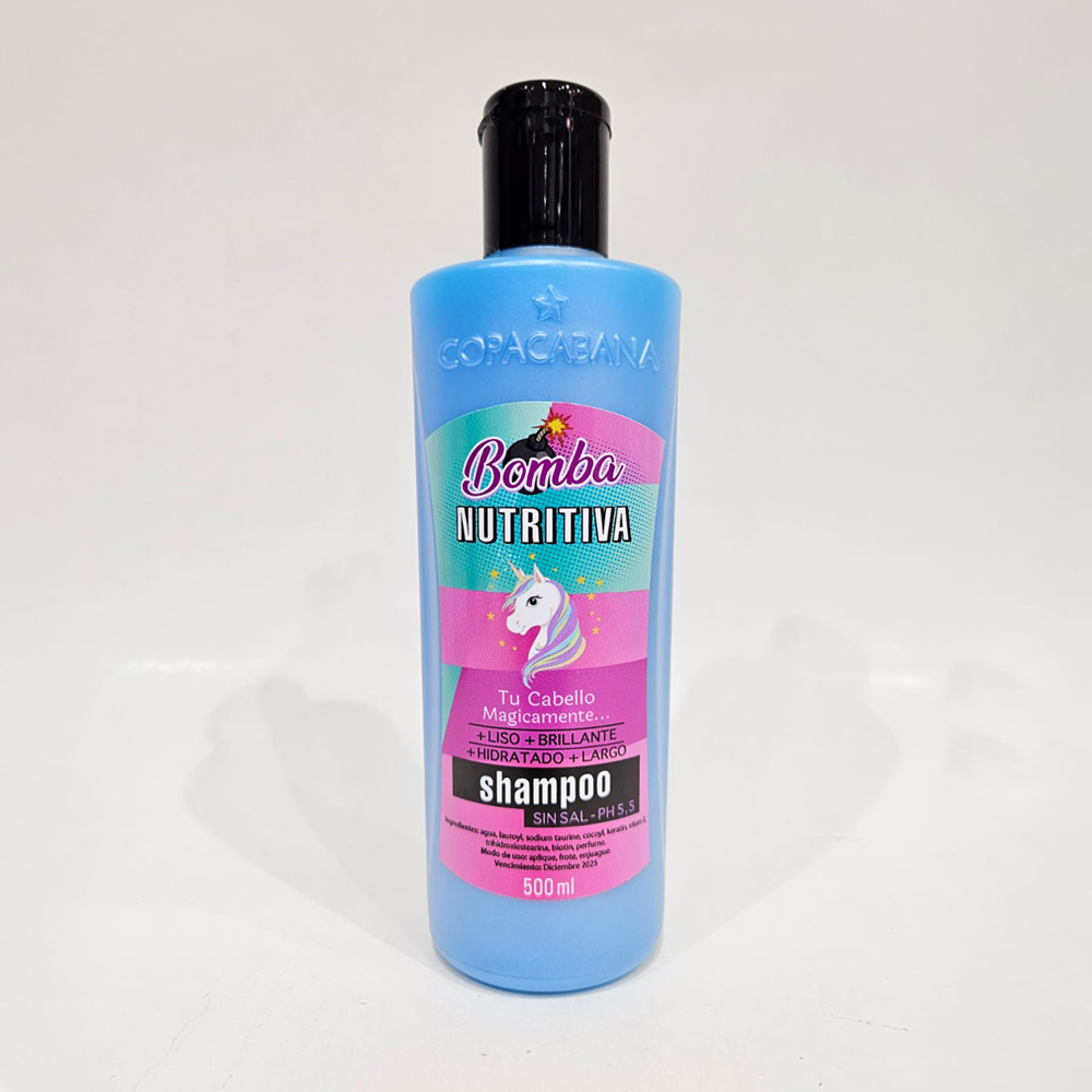 Shampoo Bomba Nutritiva Unicornio 500ml 1