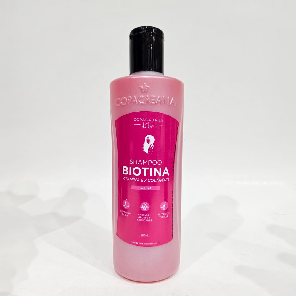 Copacabana - Shampoo Biotina 500ml 1