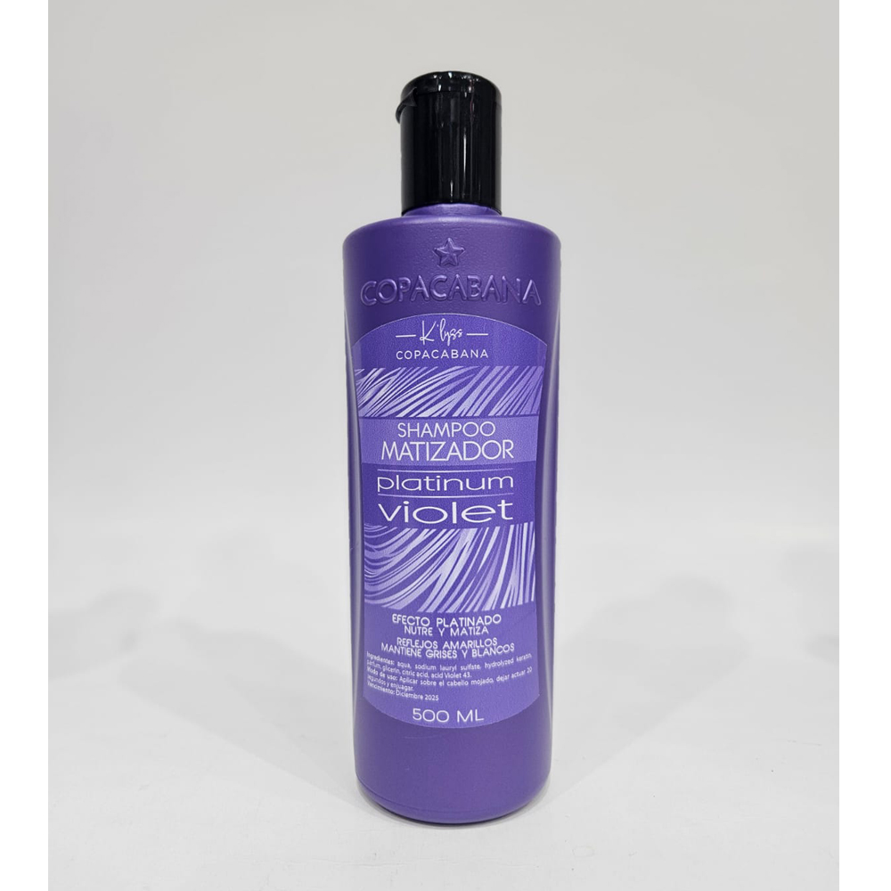 Copacabana - Shampoo Matizador Violeta 500ml 1