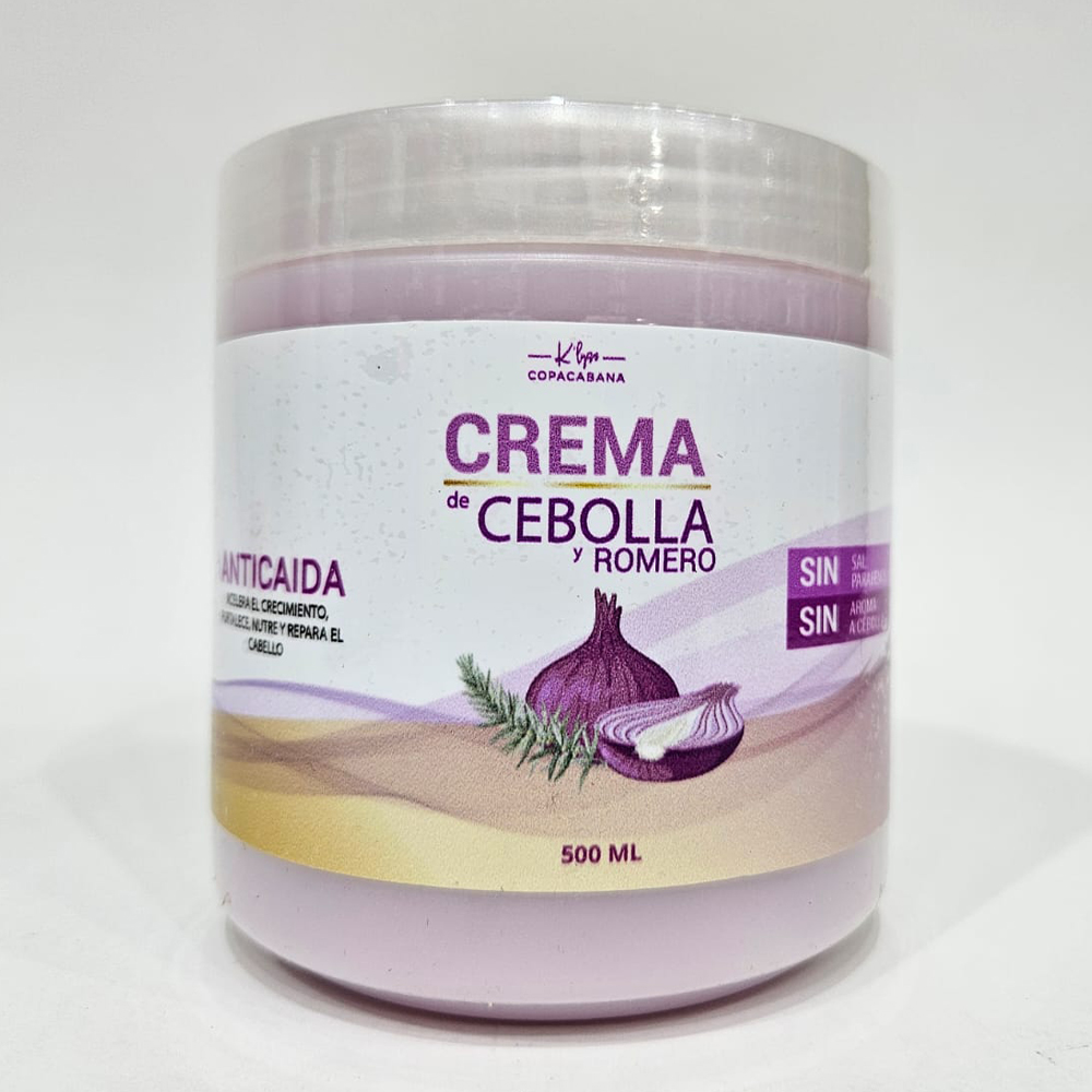 Copacabana - Mascarilla de Cebolla y Romero 500ml 1