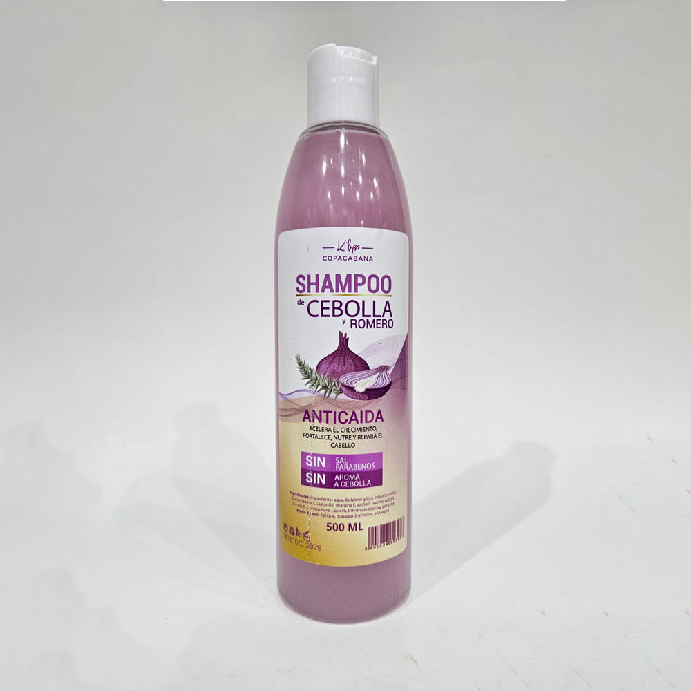Copacabana - Shampoo de Cebolla y Romero 500ml 1