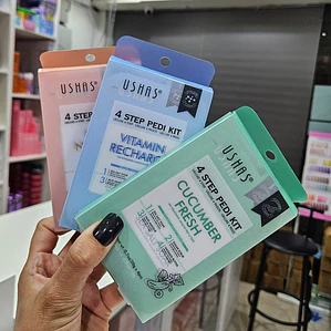  Ushas - Kit 4 Pasos Tratamientos para los Pies 