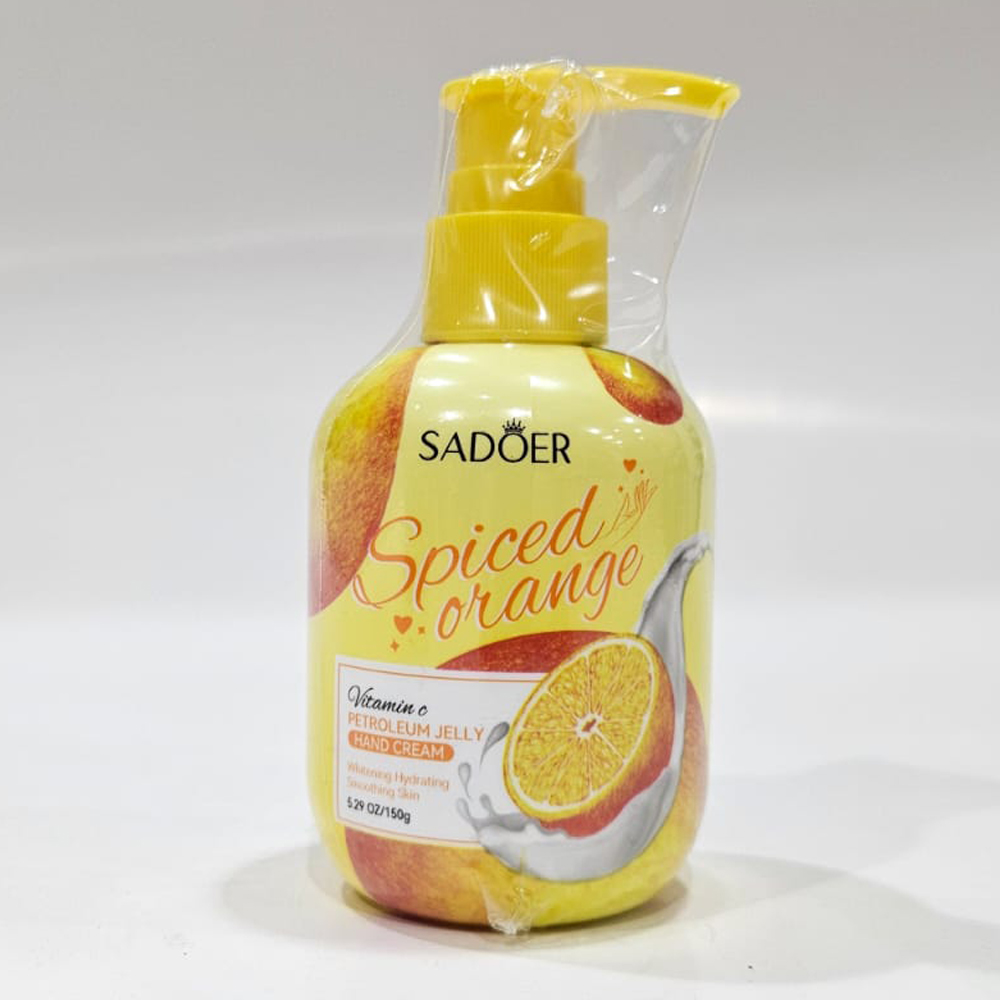 Crema de Manos Naranja Sadoer 150g 1