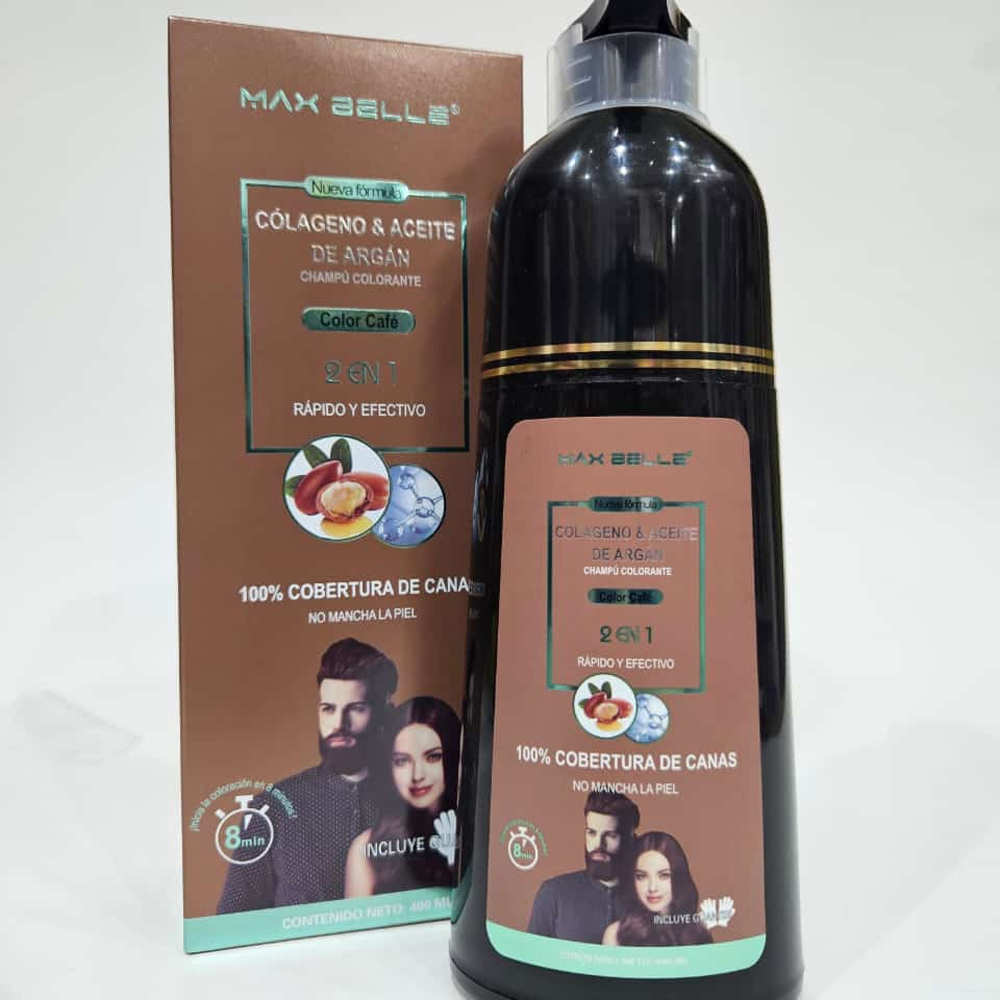 Shampoo Cubre Canas Café 1