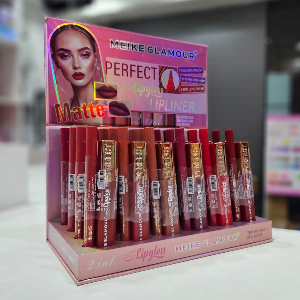 Set de Labios + Delineador - Meike Glamour 1