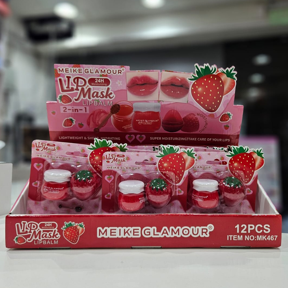 Set de Bálsamos de Labios Frutilla 1