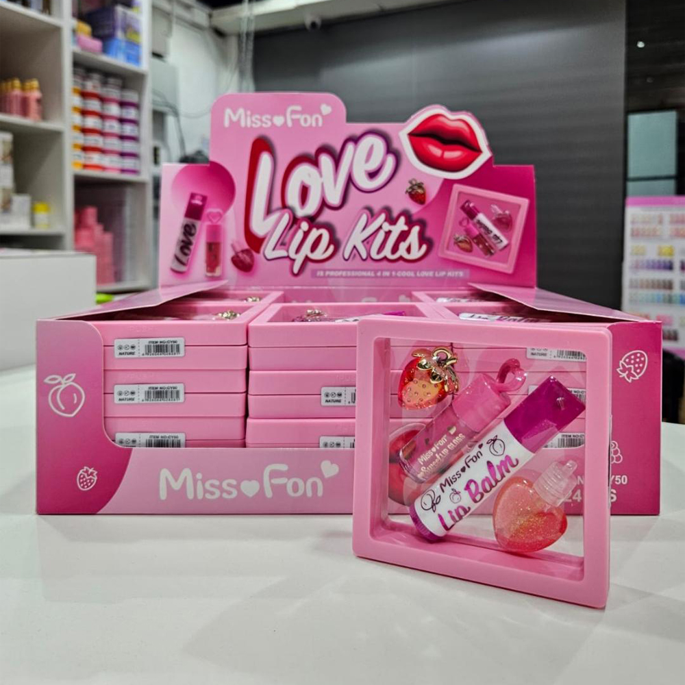 Set de Brillo de Labios Miss Fon 1