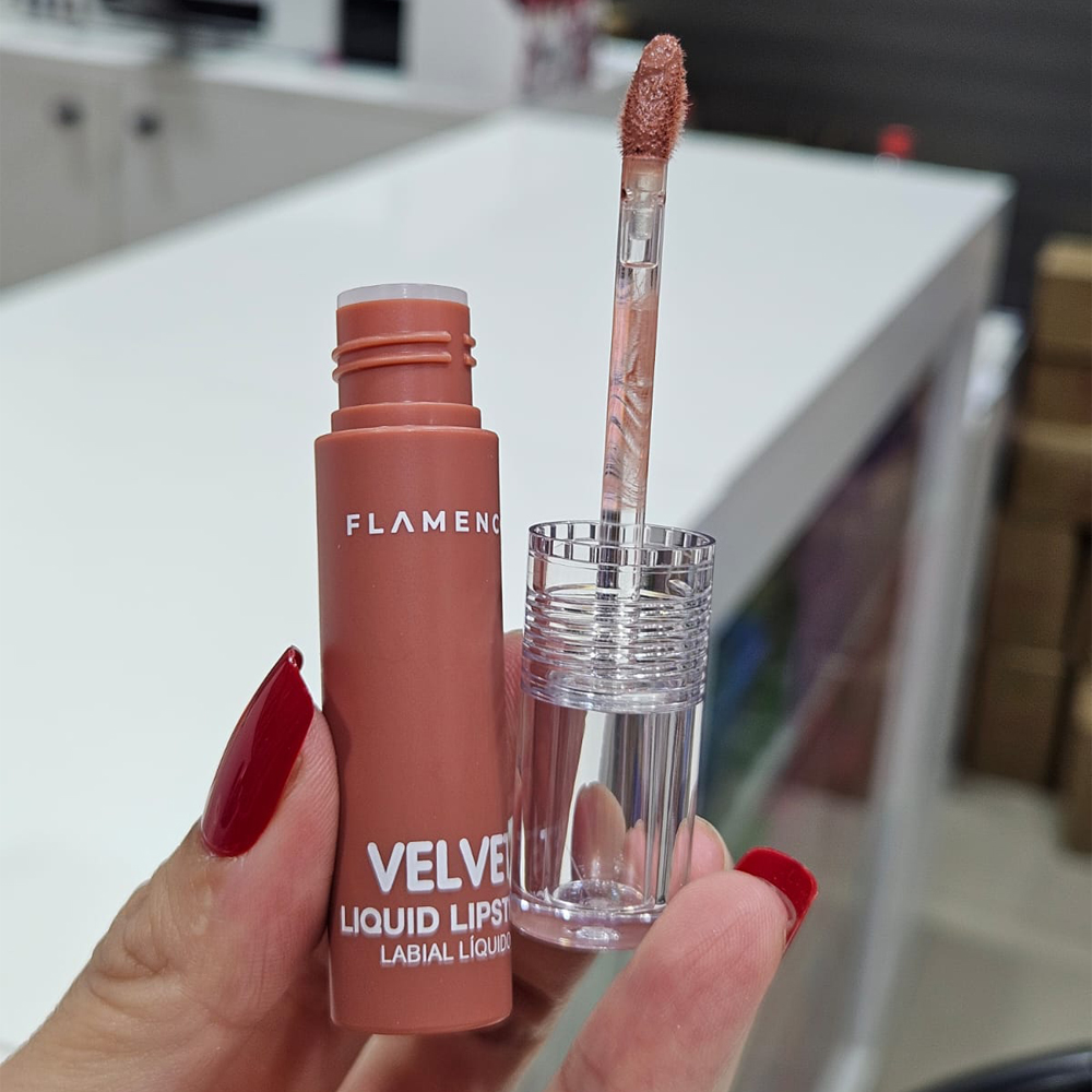  Flamenco - Labial Liquido Velvet 2