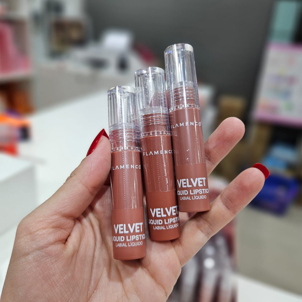  Flamenco - Labial Liquido Velvet 4