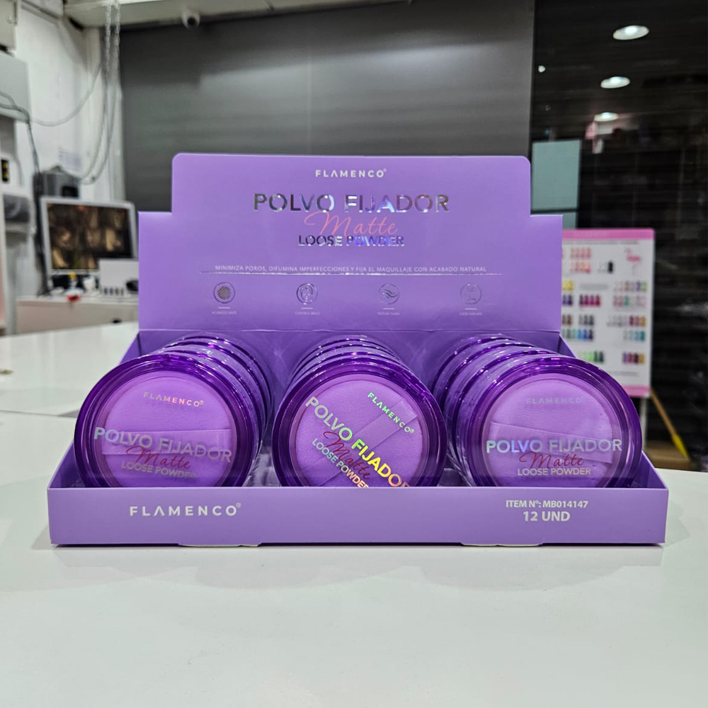 Flamenco - Polvo Fijador Matte Losse Powder 1
