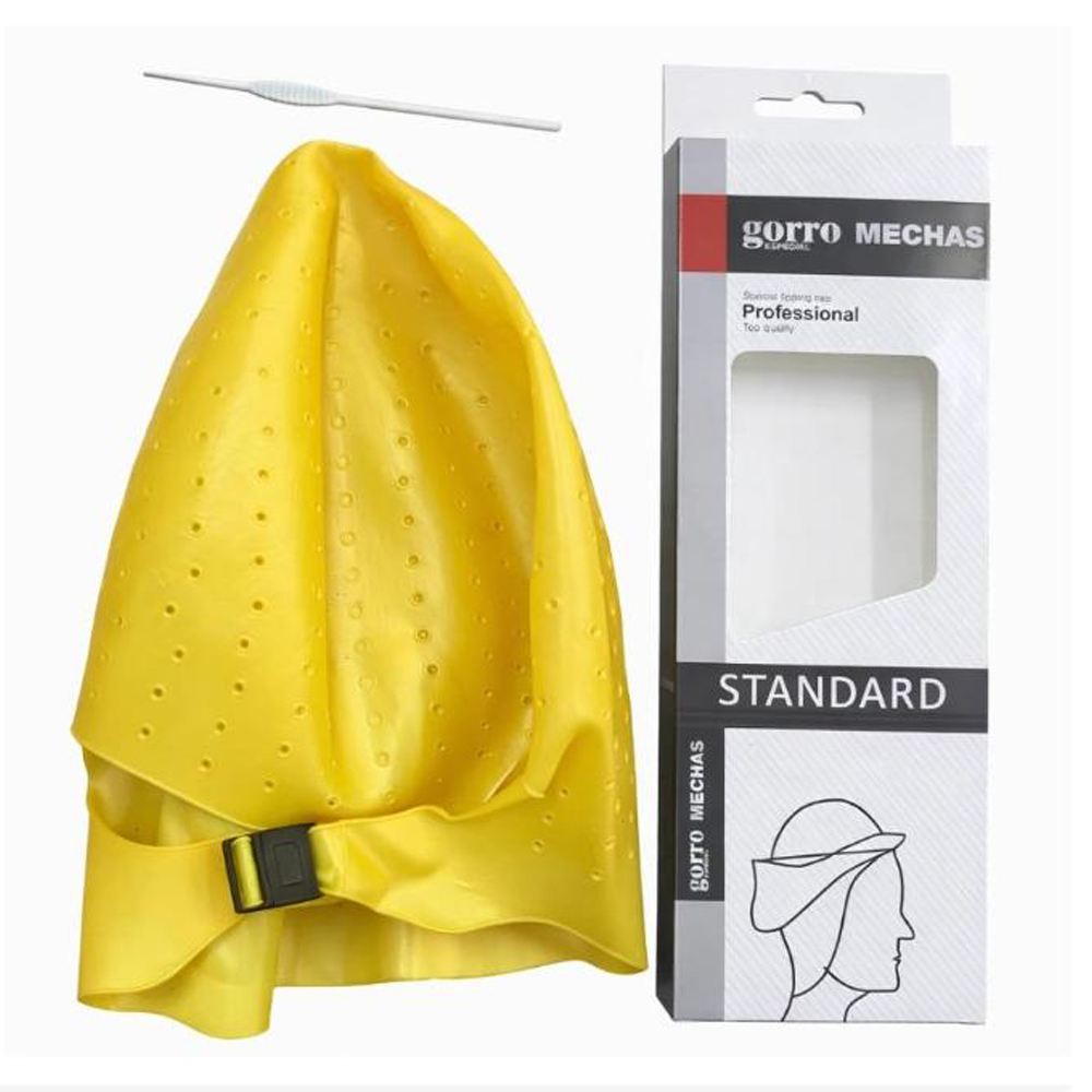 Gorros de silicona para tinturar el cabello 1