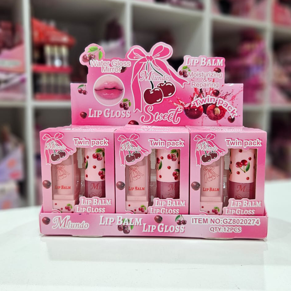 M'lundo Set de Balsamo + Brillo Magico de labios 2