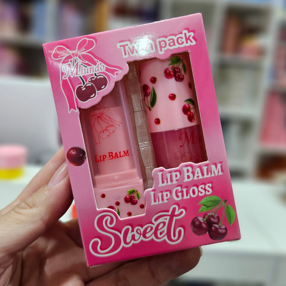 M'lundo Set de Balsamo + Brillo Magico de labios 1