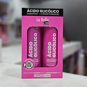 La Bella Liss - Ácido Glicólico Shampoo + Acondicionador 300ml+300ml