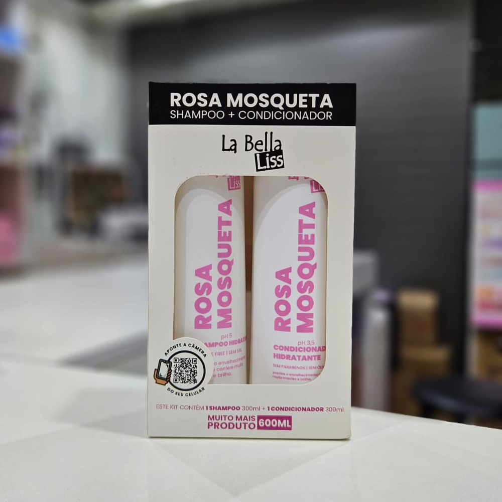 La Bella Liss - Rosa Mosqueta Shampoo + Acondicionador 300ml+300ml 1
