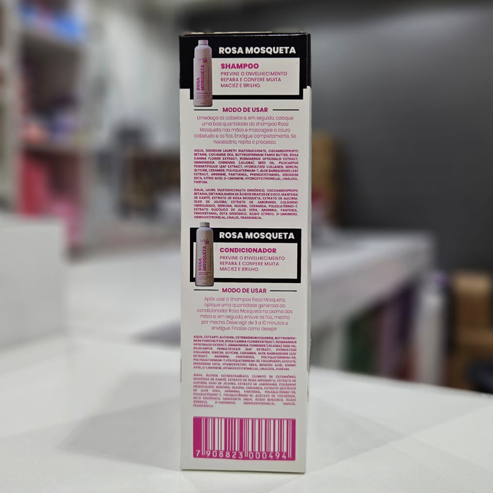 La Bella Liss - Rosa Mosqueta Shampoo + Acondicionador 300ml+300ml 4