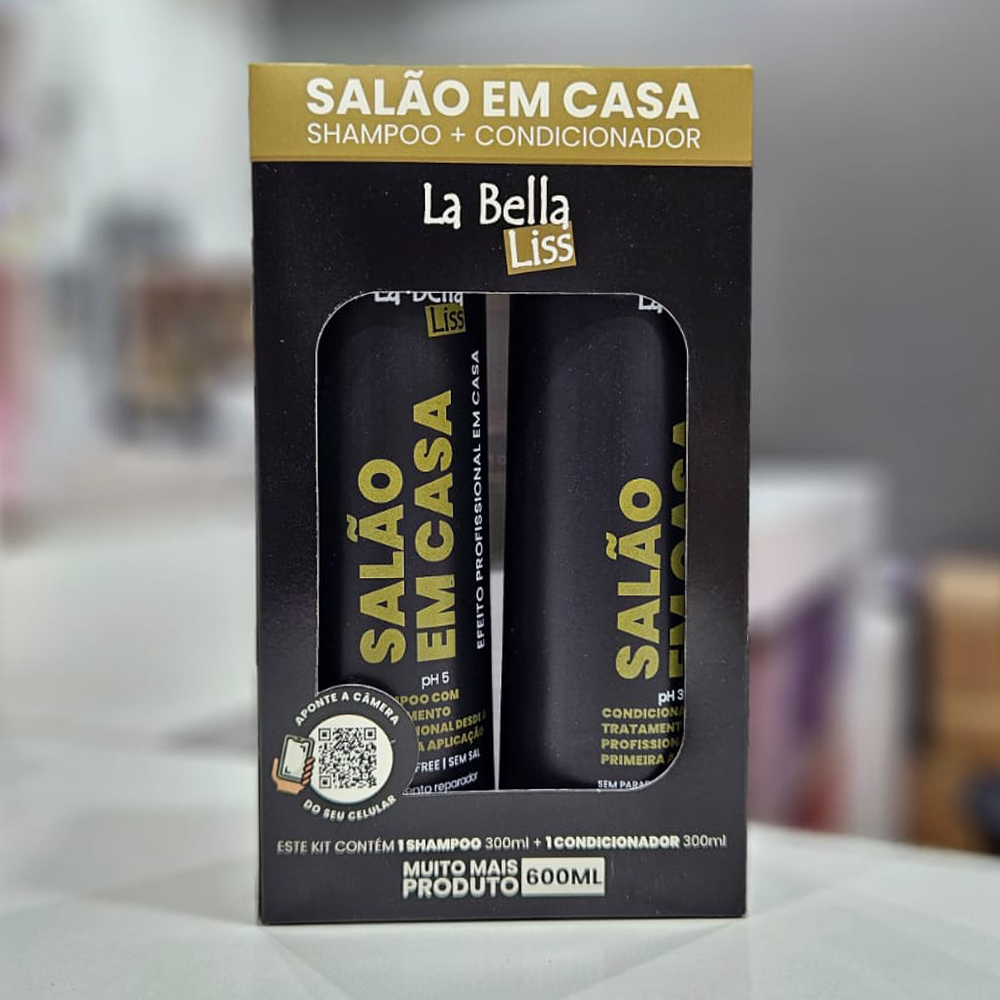 La Bella Liss - Salão en CasaShampoo + Acondicionador 300ml+300ml 1