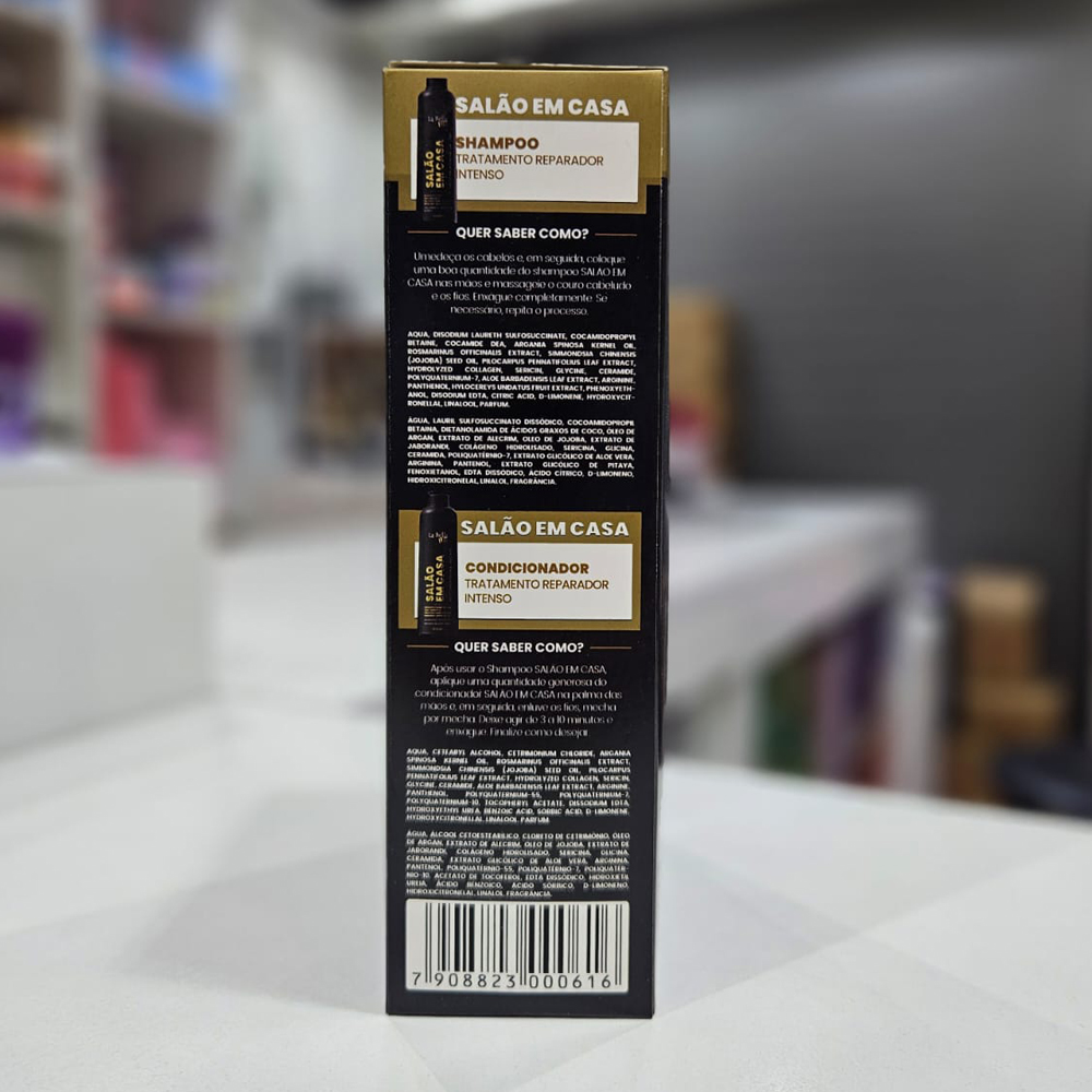 La Bella Liss - Salão en CasaShampoo + Acondicionador 300ml+300ml 5