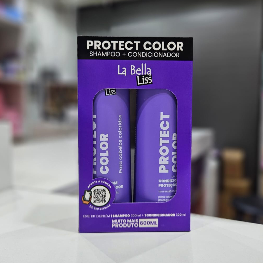 La Bella Liss - Protector de ColorShampoo + Acondicionador 300ml+300ml 1