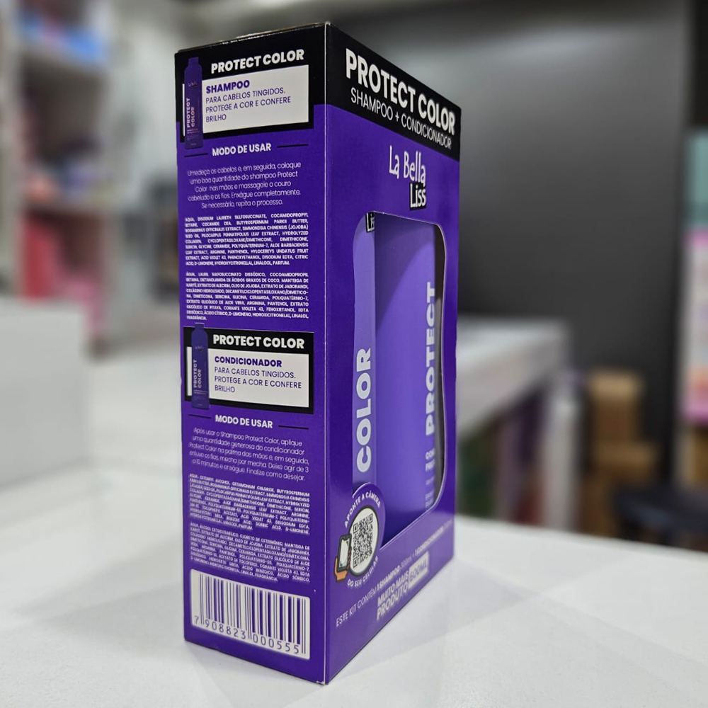 La Bella Liss - Protector de ColorShampoo + Acondicionador 300ml+300ml 2