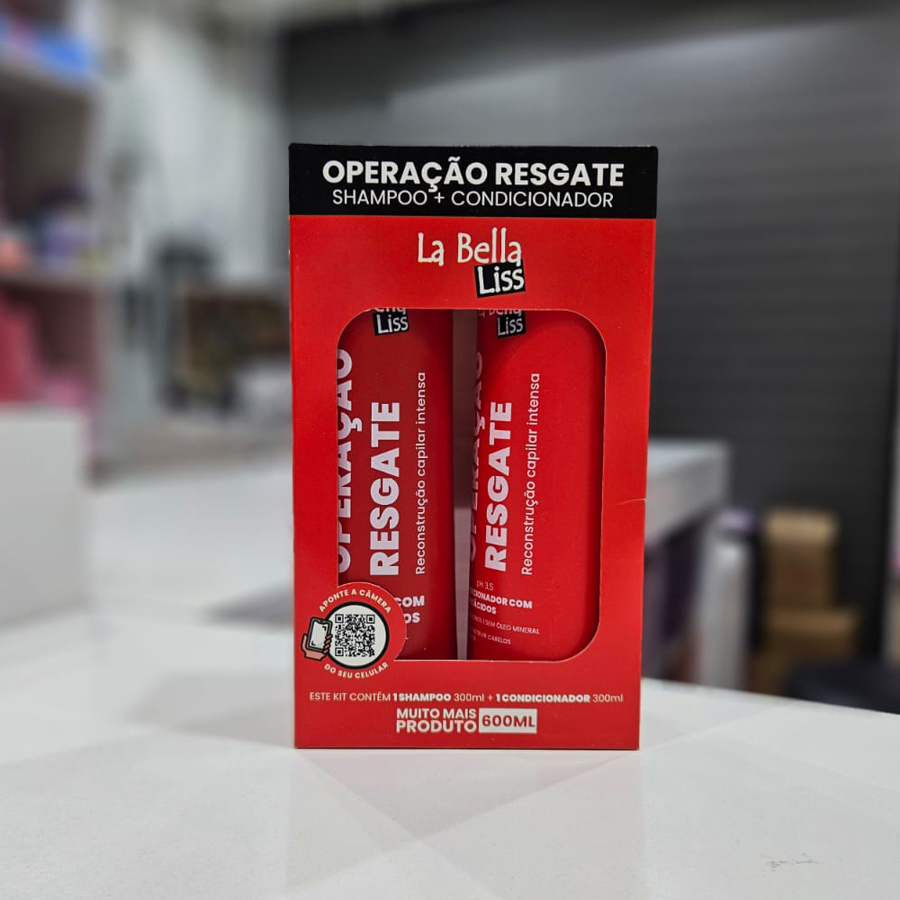 La Bella Liss - Operacão ResgateShampoo + Acondicionador 300ml+300ml 1