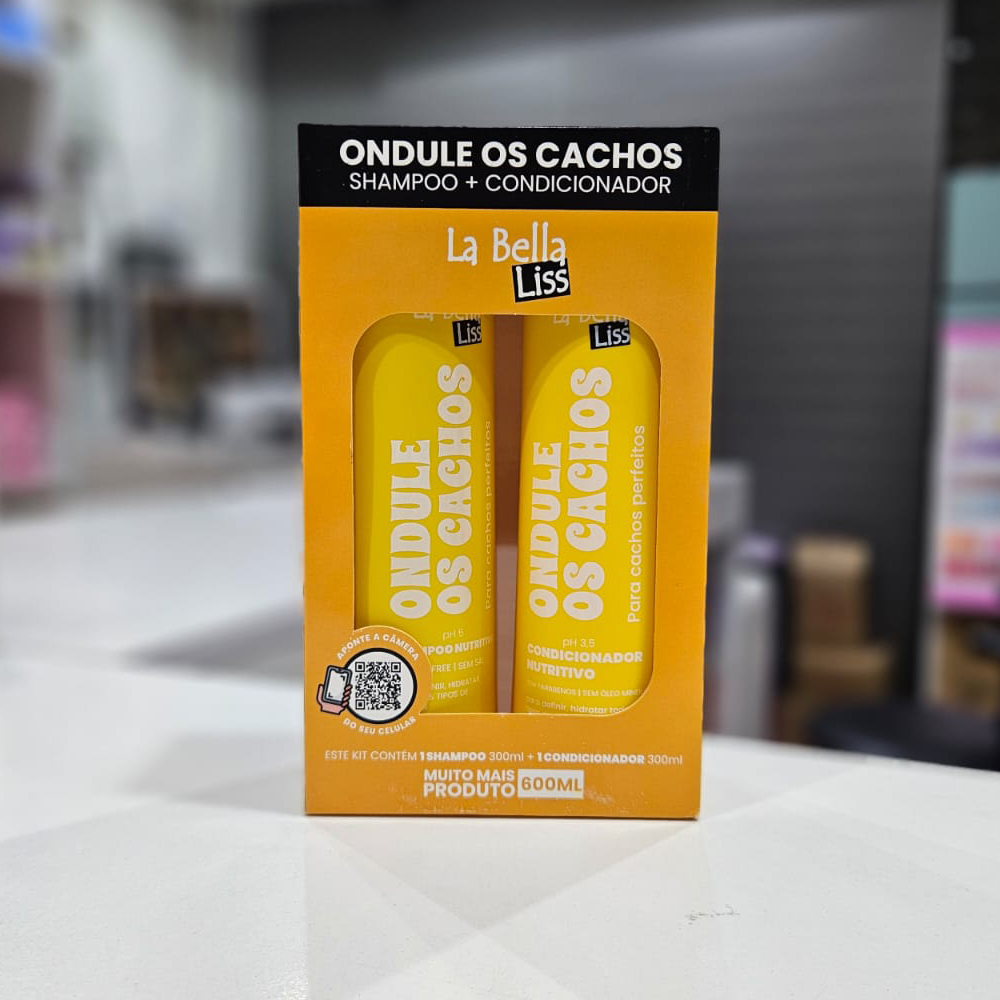 La Bella Liss - Ondule Os CachosShampoo + Acondicionador 300ml+300ml 1