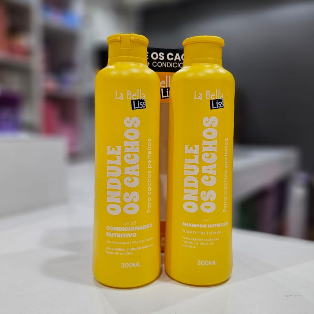 La Bella Liss - Ondule Os CachosShampoo + Acondicionador 300ml+300ml 2