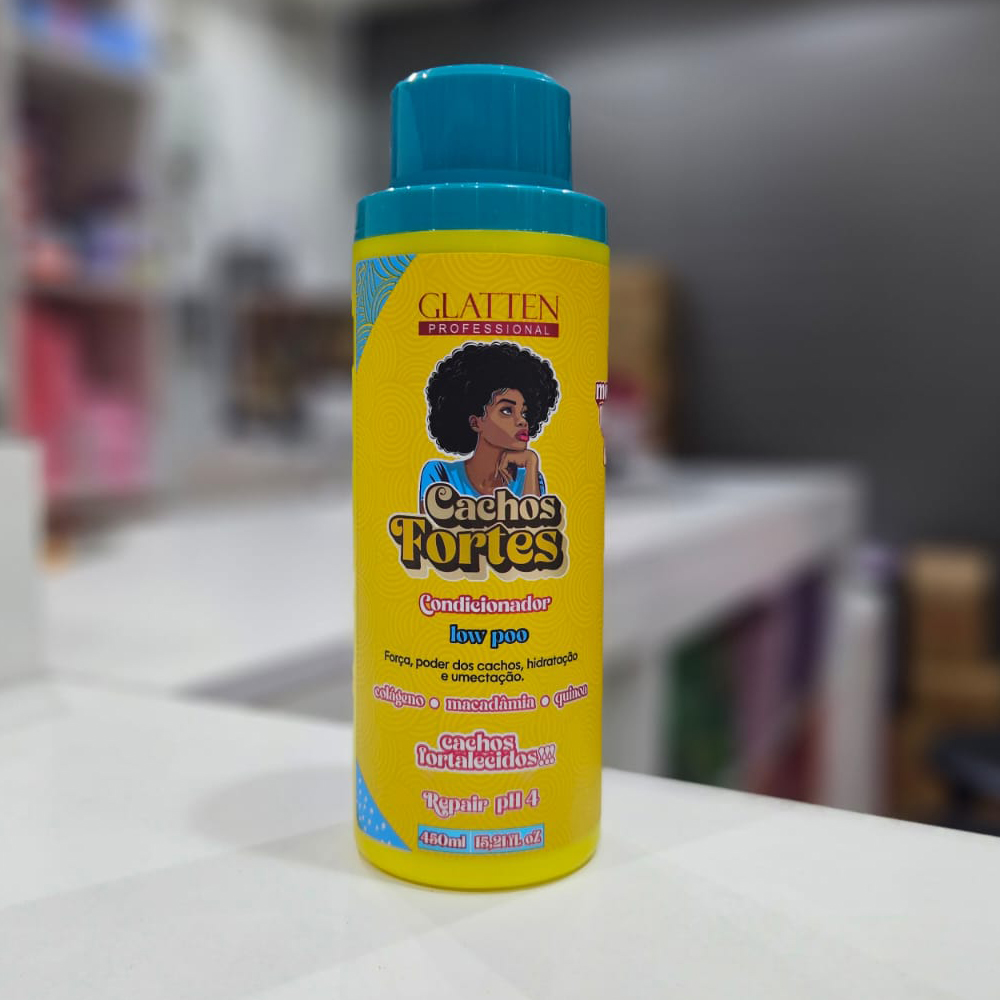 Glatten - Acondicionador Cachos Fortes 450ml 1