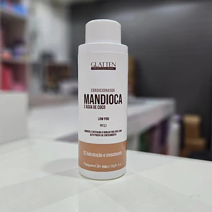 Glatten - Acondicionador Mandioca y Agua de Coco 450ml