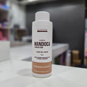 Glatten - Shampoo Mandioca y Agua de Coco 450ml
