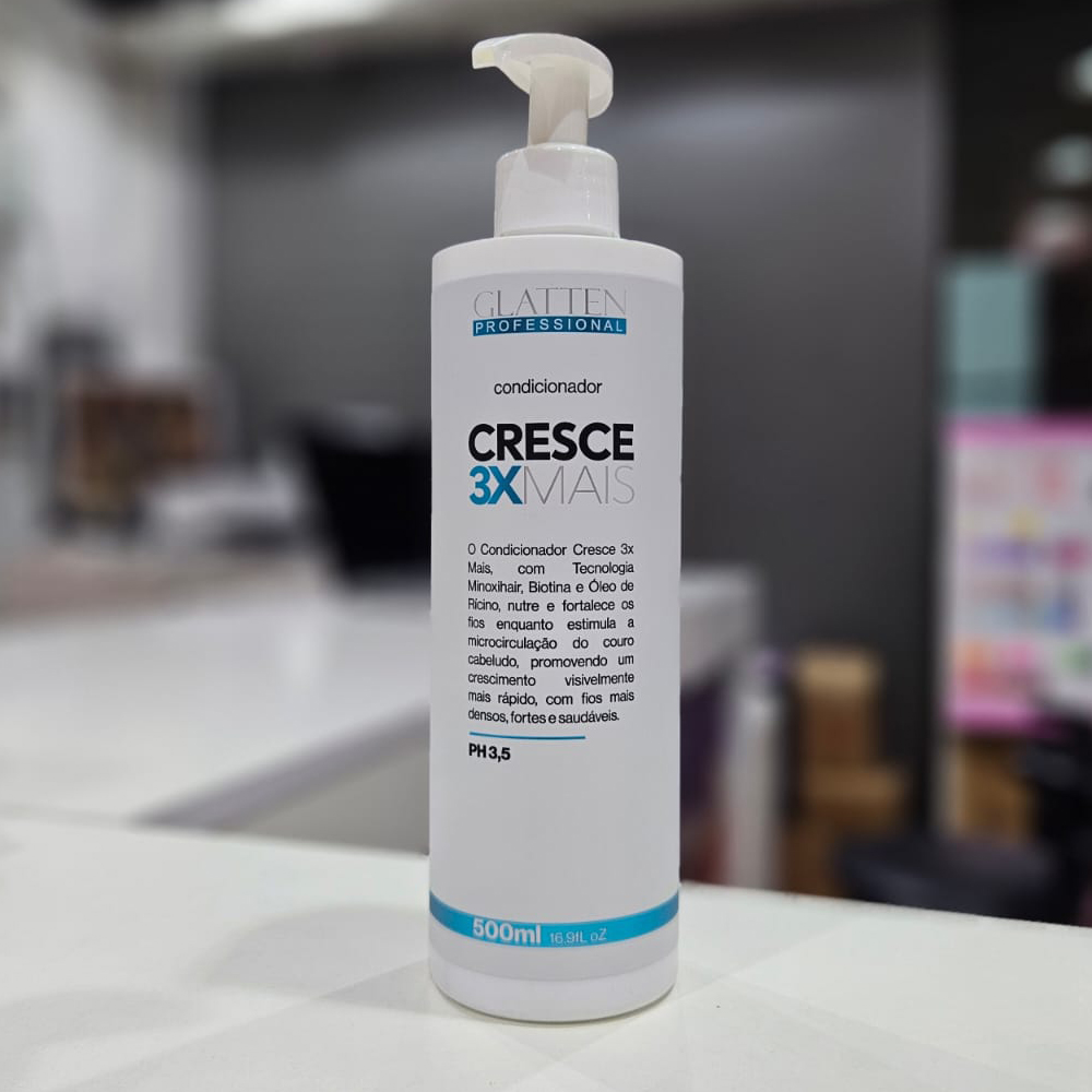 Glatten - Acondicionador Cresce 3X Mais 500ml 1