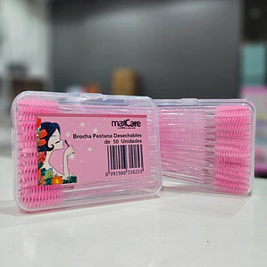 Maxcare - brochas para pestañas y cejas desechables 50ud