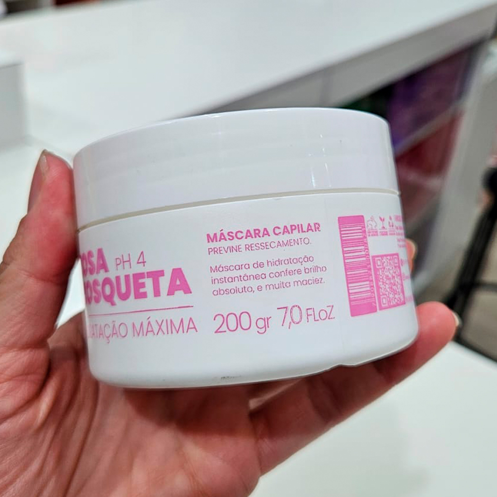 La Bella Liss - Mascara Capilar Rosa Mosqueta 200g 2
