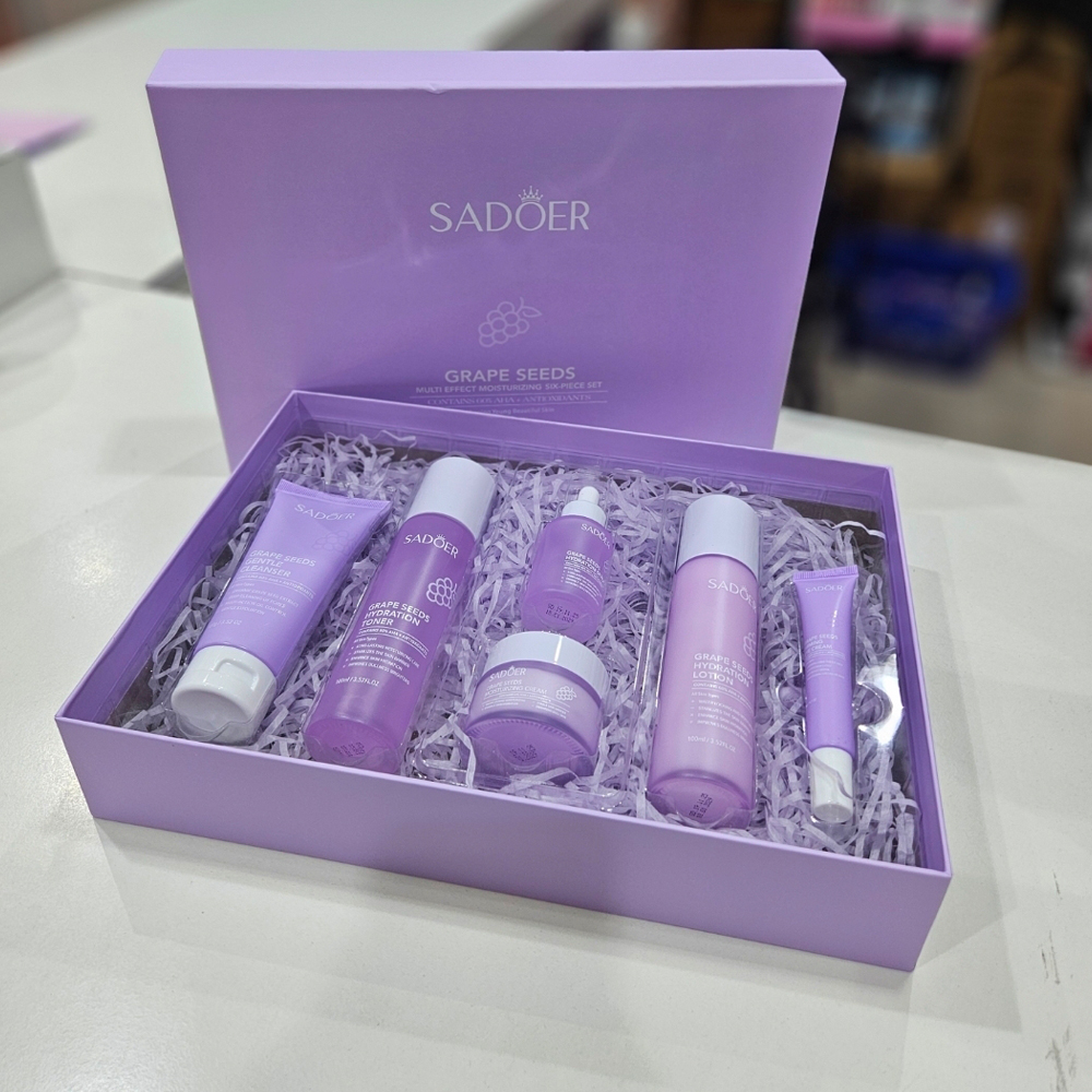 Sadoer - Kit 6 productos semilla de uva  1
