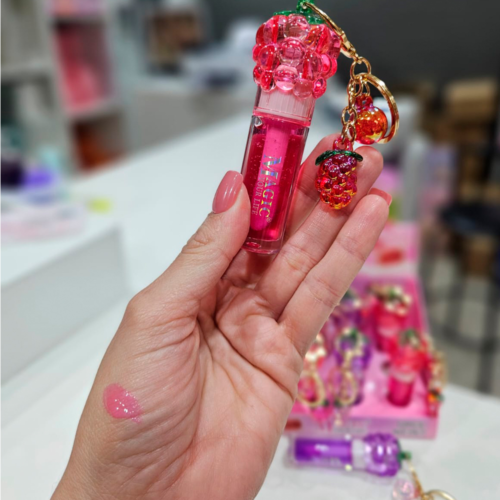 Magic - Brillo de Labios Mágico + Llavero  2