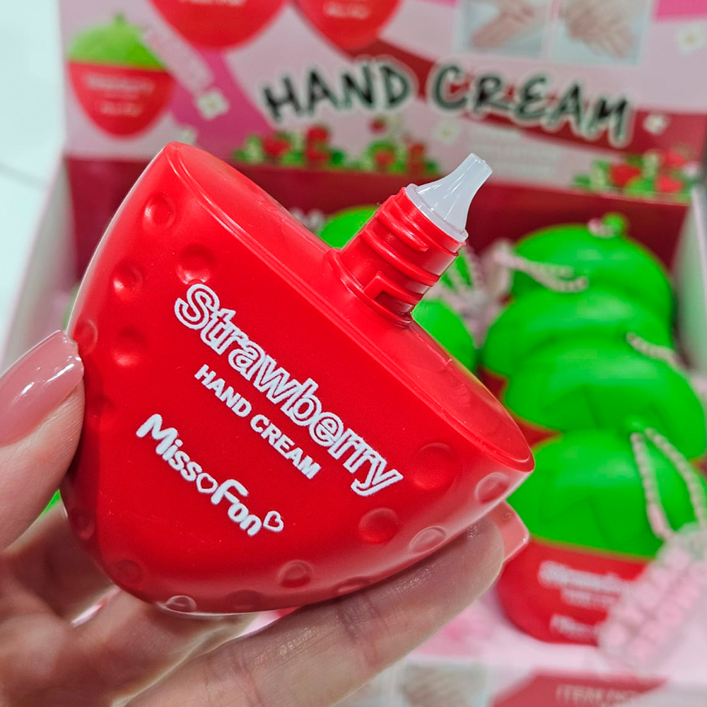Miss Fon - Crema para mano frutilla  3