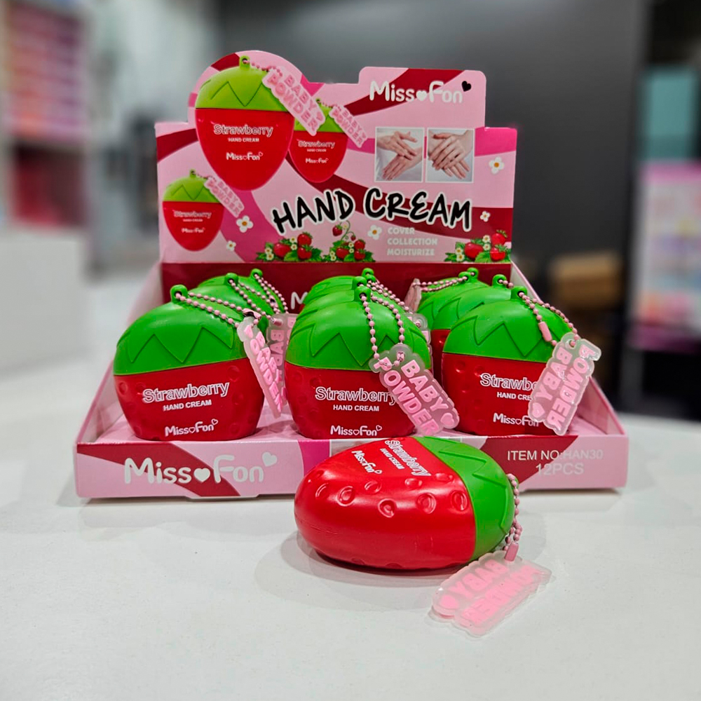 Miss Fon - Crema para mano frutilla  1