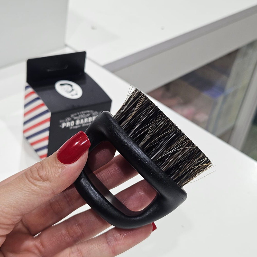Hairstar - Hisopo Barbero con anillo 2