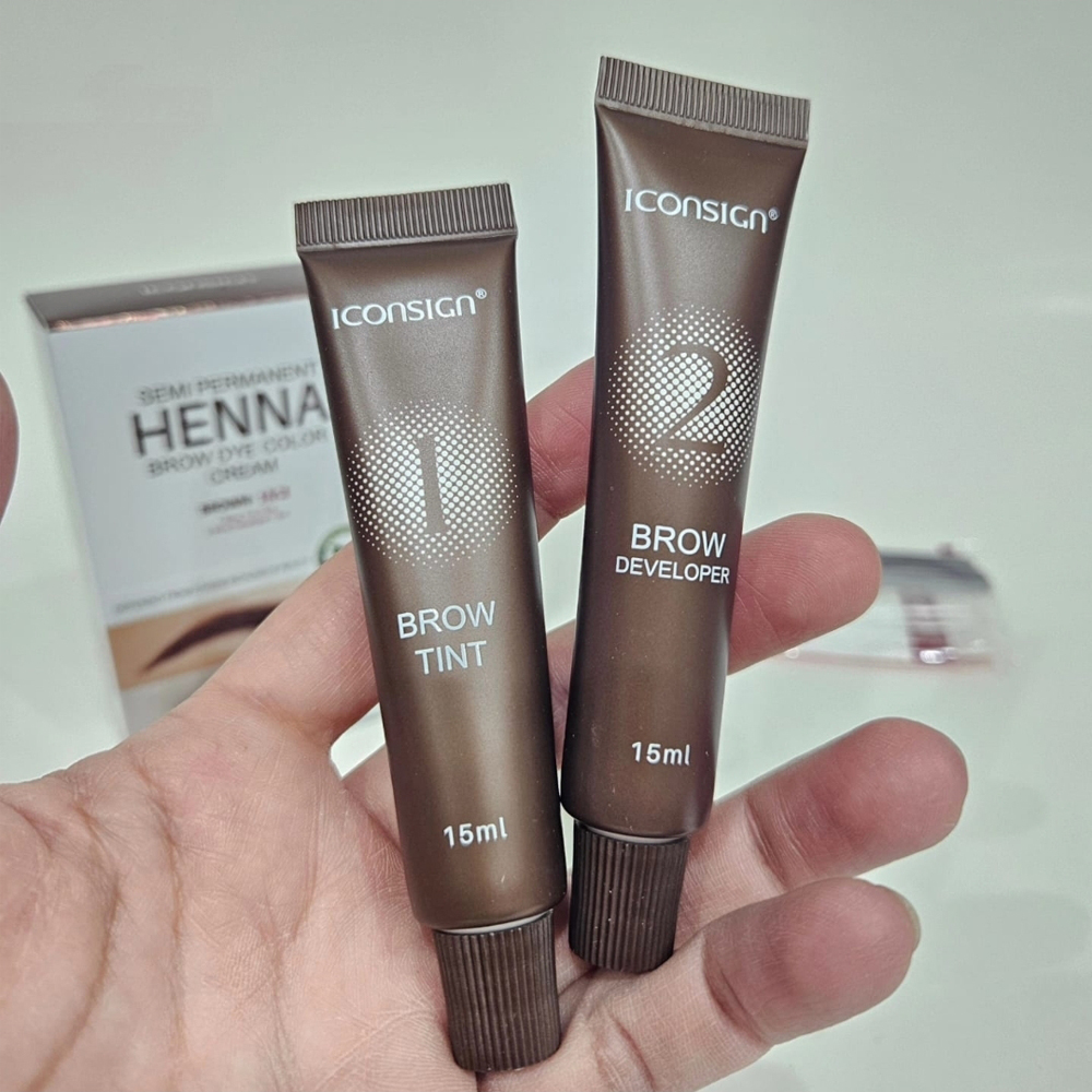 Iconsign - Henna para Cejas MARRON OSCURO 1
