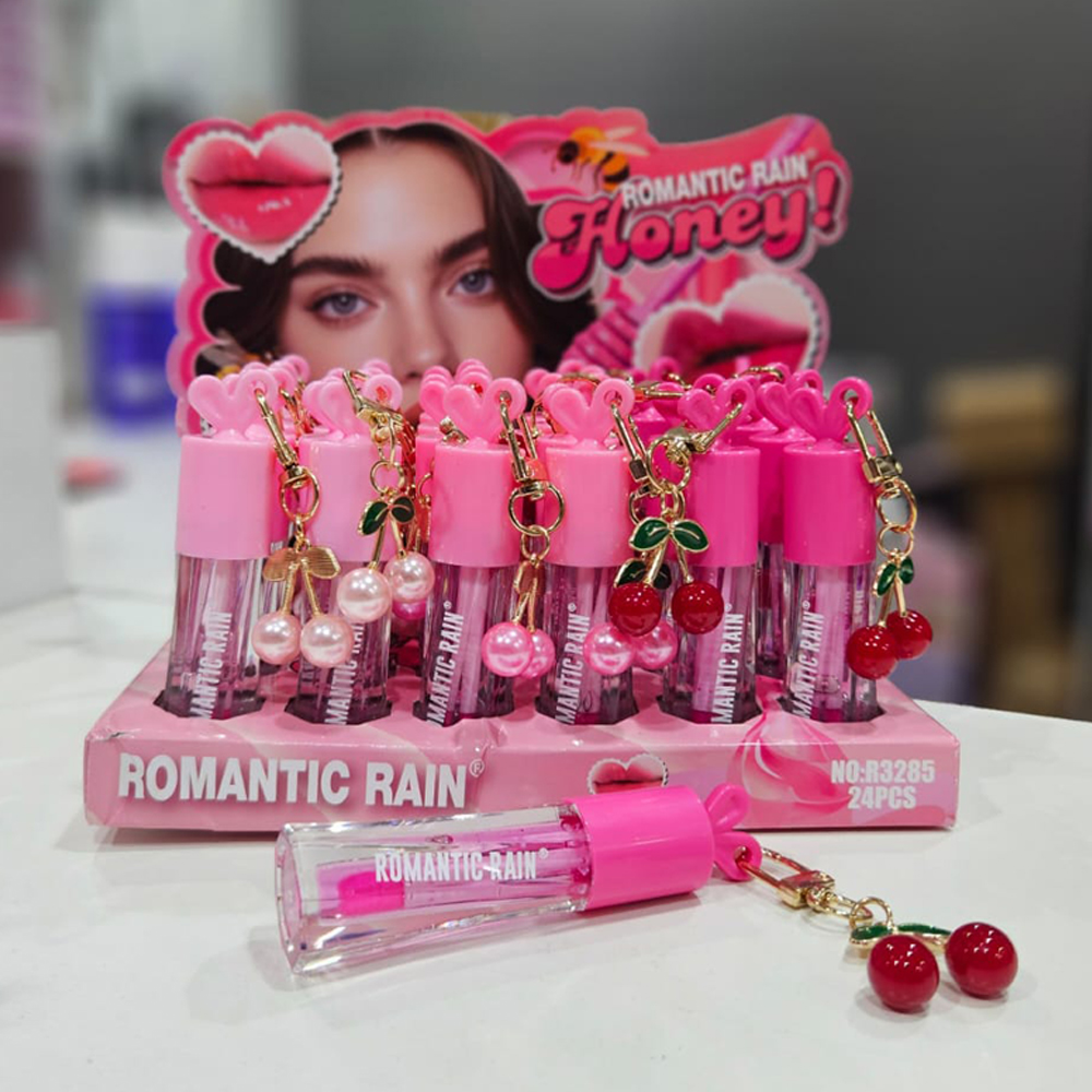Romantic Rain - Brillo de Labios Mágico Cereza 1