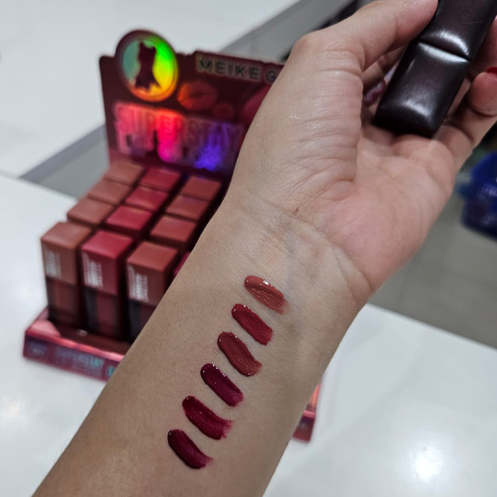 Meike Glamour - Labial liquido Super Stay 4