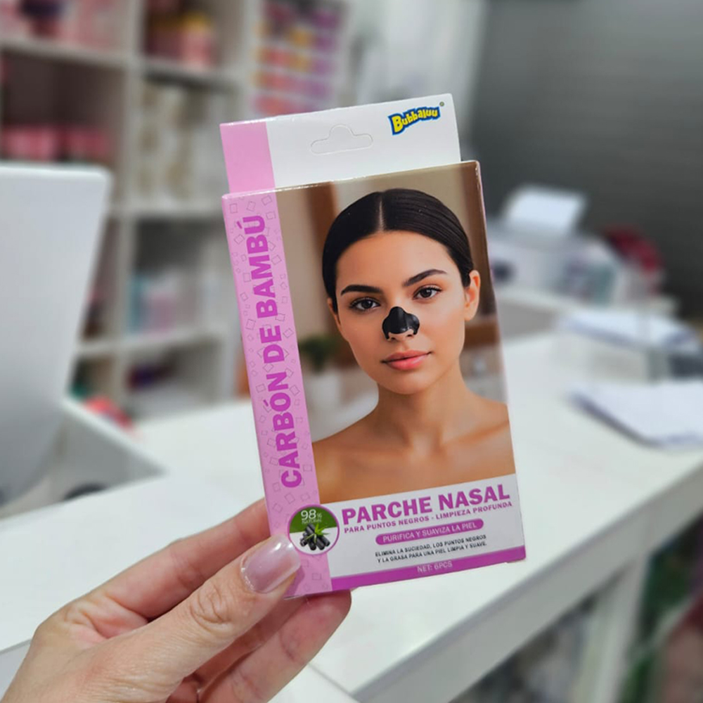 Bubbaluu - Parches de puntos negros Nariz 6pcs 1