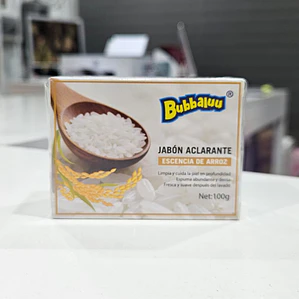Bubbaluu - Jabón Aclarante esencia de arroz