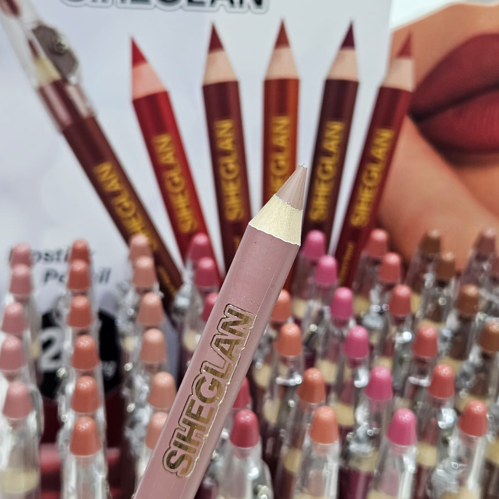 Siheglan - Lápiz delineador de labios con sacapuntas 2
